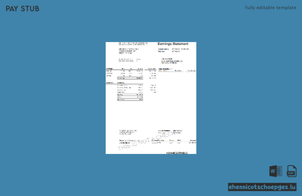 USA Midwest Supply Inc. – Beispielvorschau der Gewinn- und Verlustrechnung